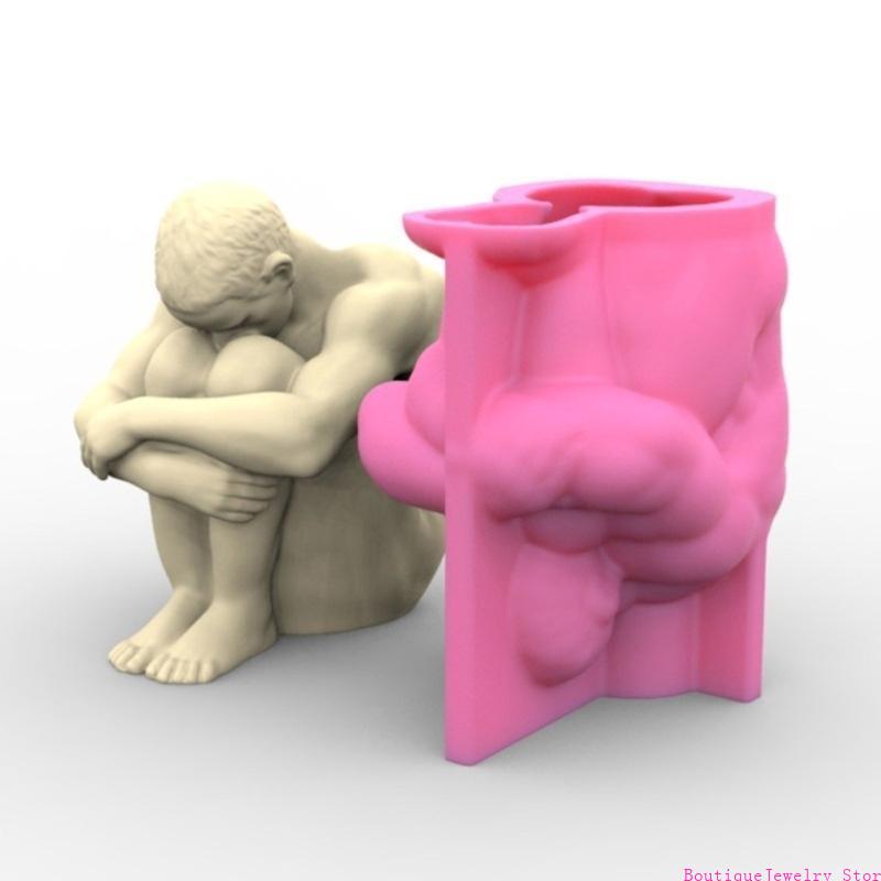 E1PE Candles Holder Resin Mold - Body Jewelry Jewelry Box recension och pris