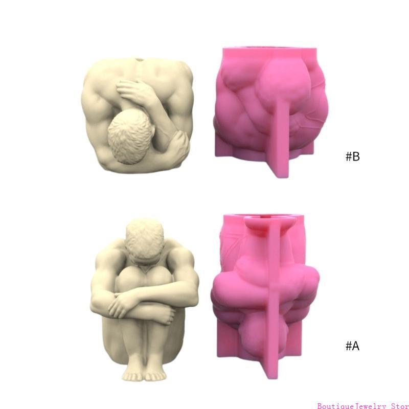 E1PE Candles Holder Resin Mold - Body Jewelry Jewelry Box recension och pris