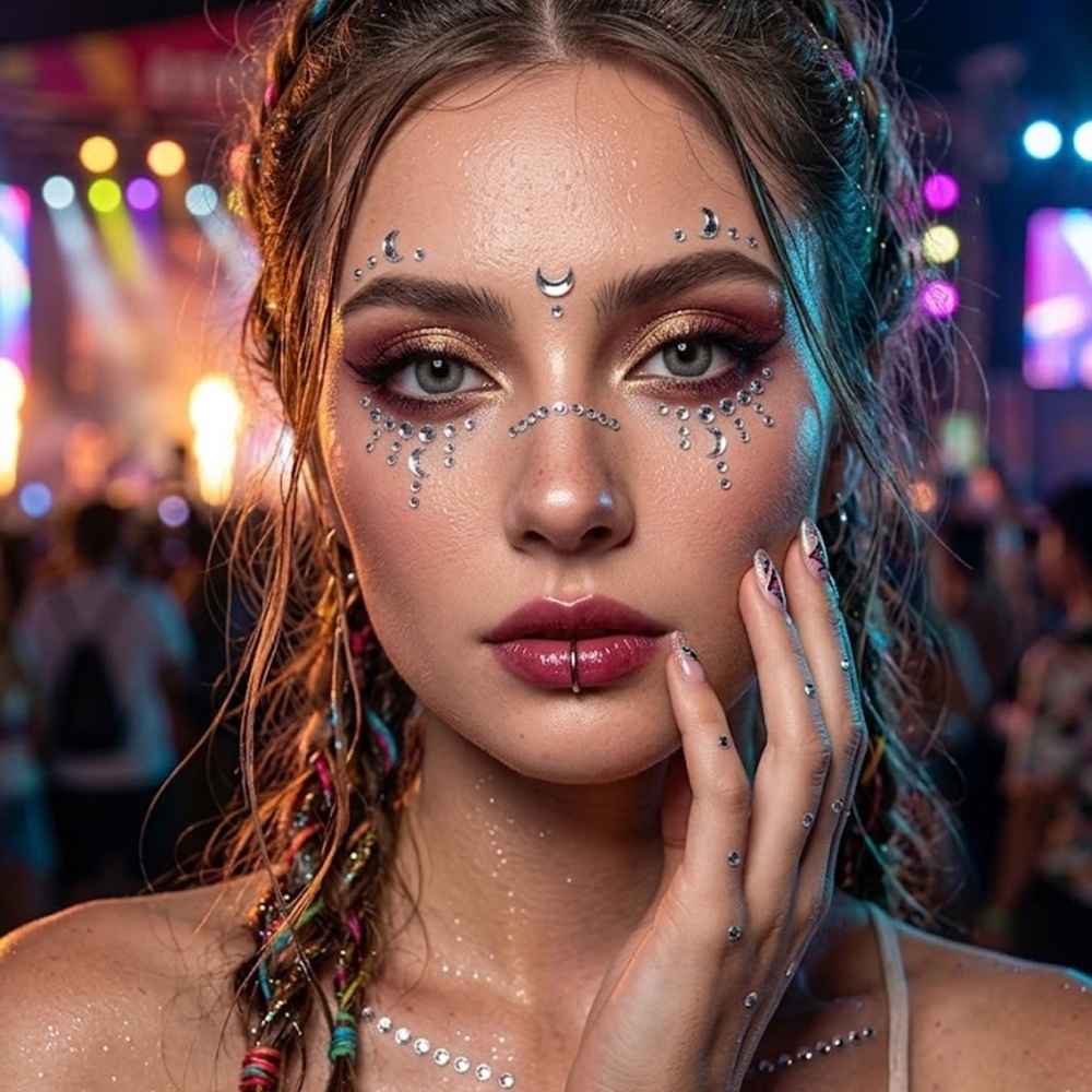 Fake Piercings Balls Stick on  - Body Jewelry Nose Studs recension och pris