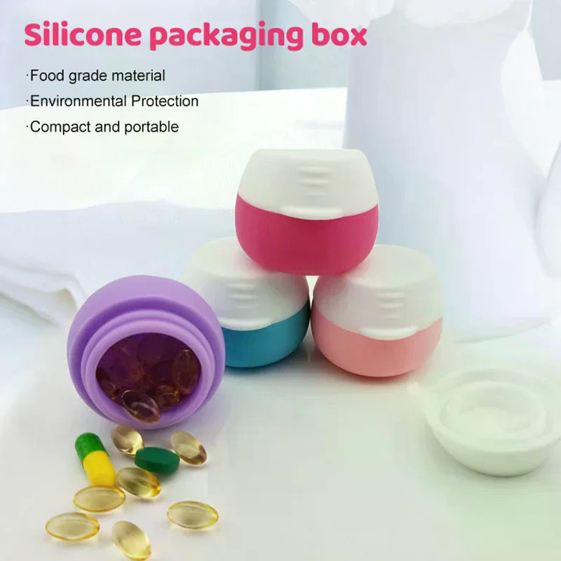 20ml Portable Silicone Travel  - Body Jewelry Jewelry Box recension och pris