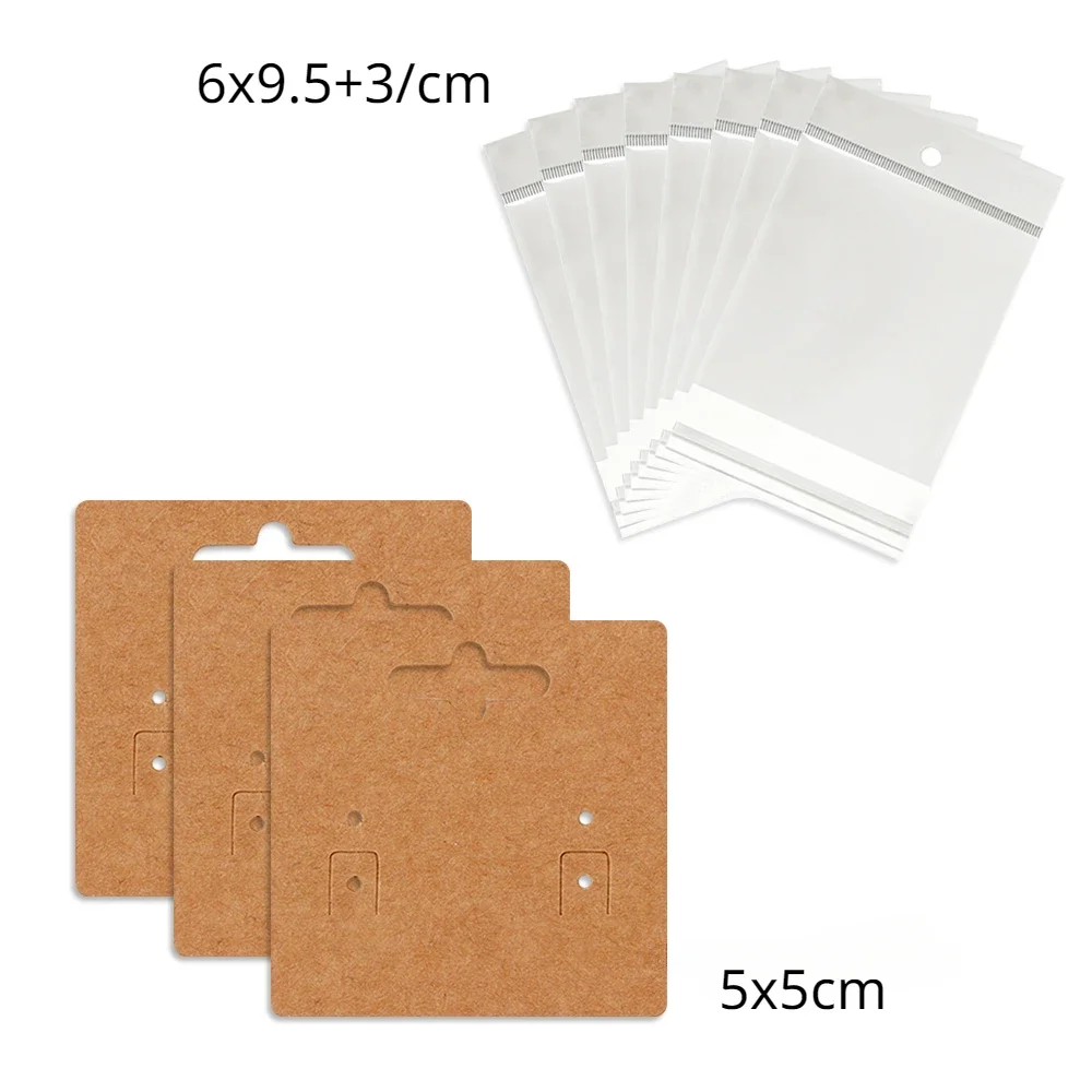 50 Pcs 5x5cm New Pattern Hanga - Body Jewelry Display recension och pris