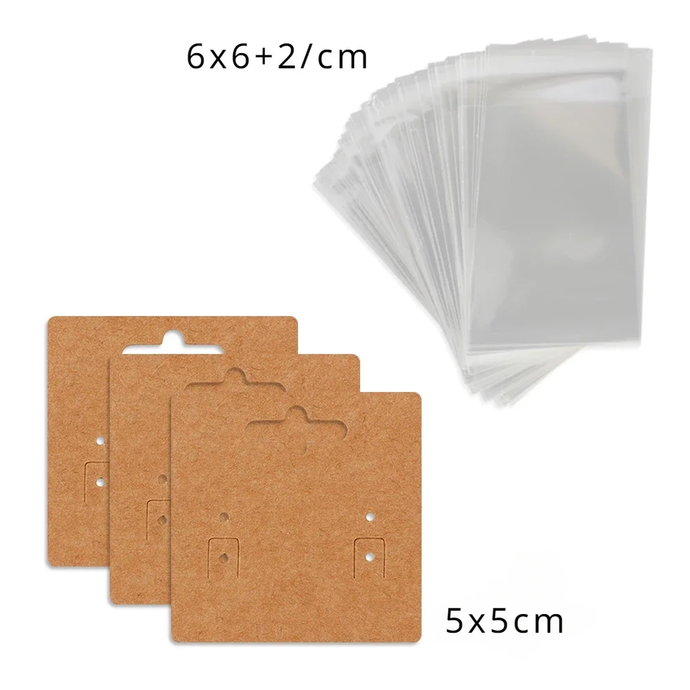 50 Pcs 5x5cm New Pattern Hanga - Body Jewelry Display recension och pris