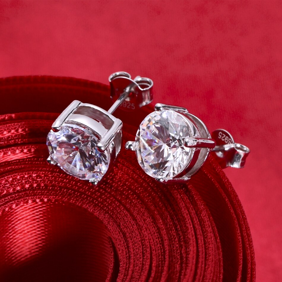 0.5-2 Carat 8.0mm D Color Mois - Body Jewelry Diamond recension och pris