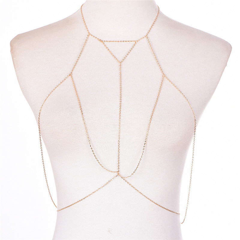Gold Silver Fashion Link Chain - Body Jewelry For Sale recension och pris