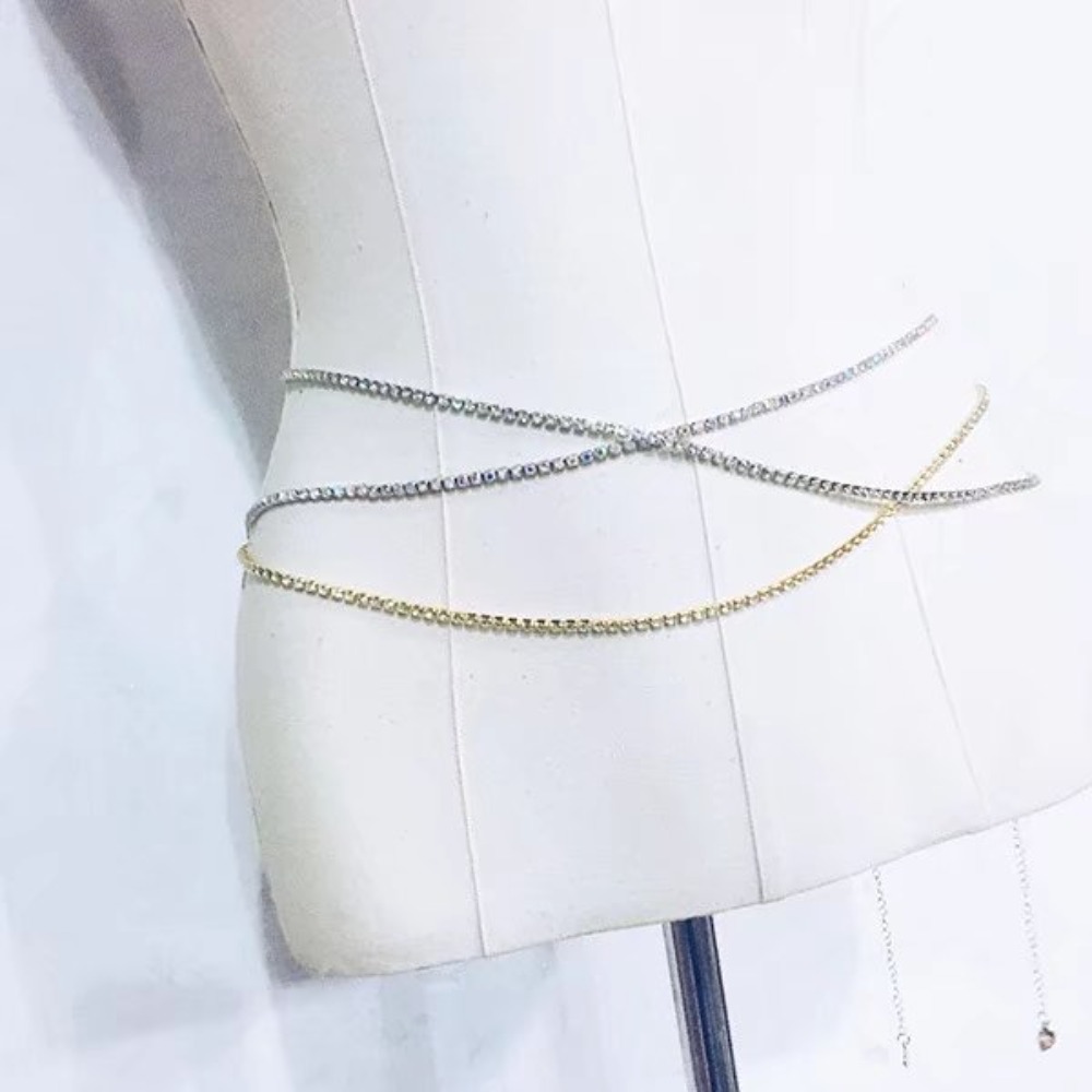 Sexy Fashion Shiny Water Drill - Body Jewelry For Sale recension och pris