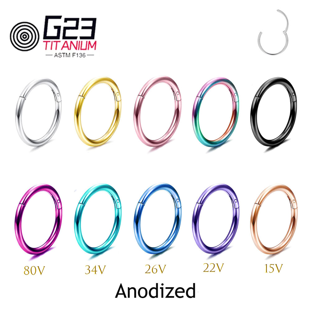 Wholesale G23 Titanium Nose Pi - Body Jewelry Implant Grade Titanium recension och pris