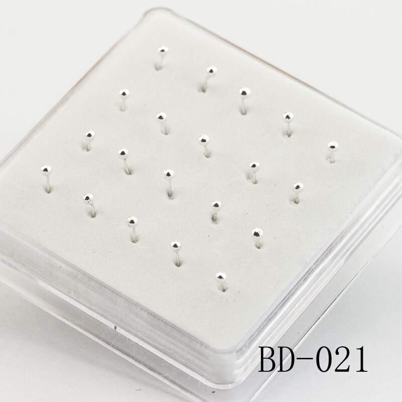 Silver Jewelry Box Nose Studs  - Body Jewelry Jewelry Box recension och pris
