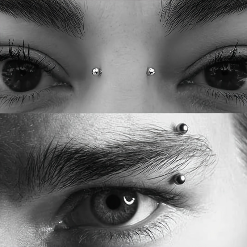 Fake Piercings Fake Lip Ring F - Body Jewelry Nose Studs recension och pris