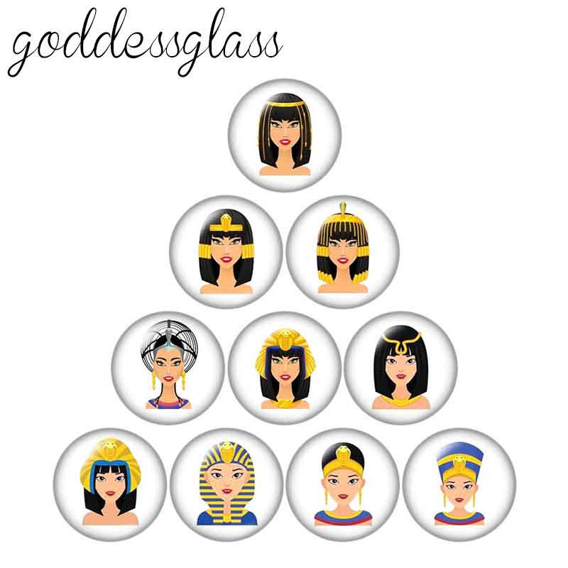 New Lady Face Cleopatra Woman  - Body Jewelry Flat Back recension och pris