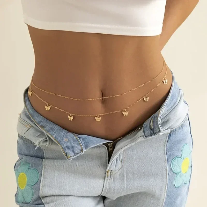 New Charm Sexy Double Layer Bu - Body Jewelry For Sale recension och pris
