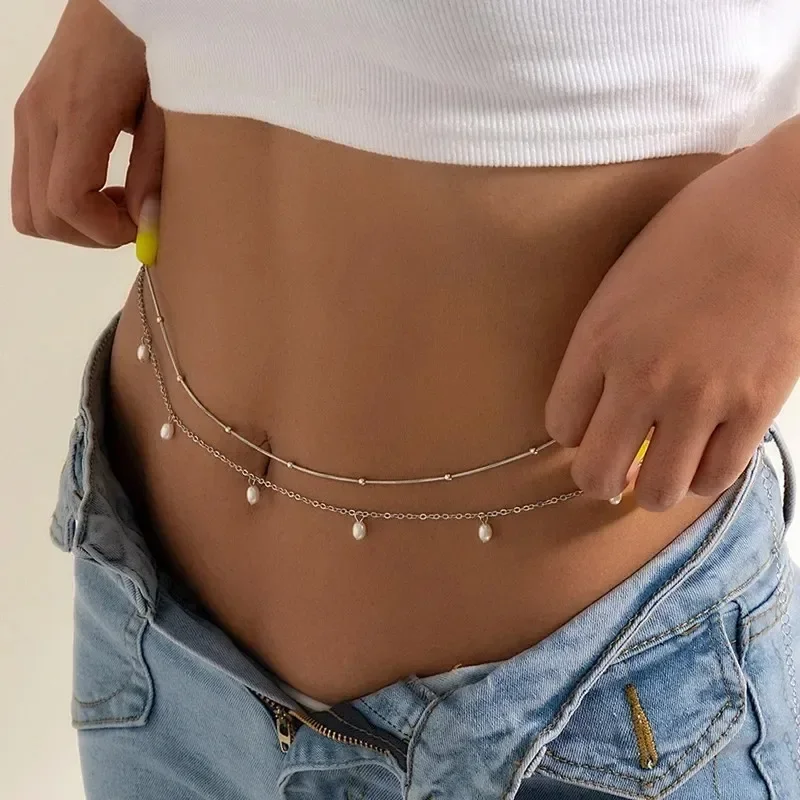 New Charm Sexy Double Layer Bu - Body Jewelry For Sale recension och pris