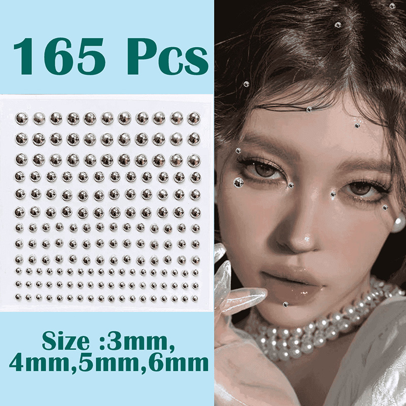 3D Face Eyes Party Makeup Tatt - Body Jewelry Diamond recension och pris