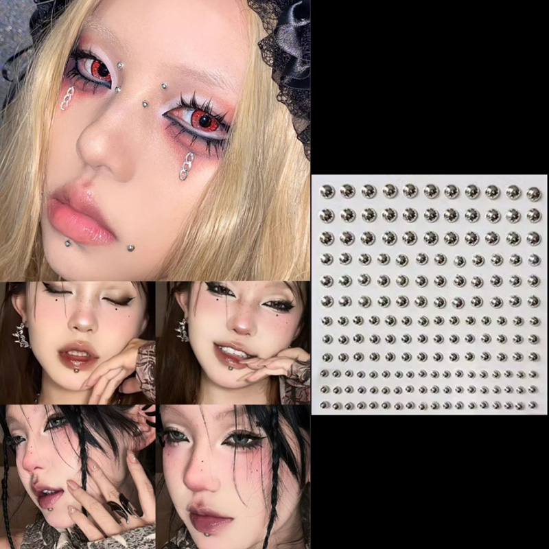3D Face Eyes Party Makeup Tatt - Body Jewelry Diamond recension och pris