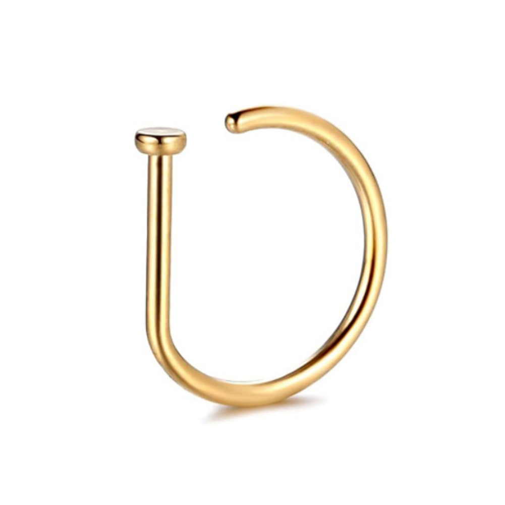 1PC Woman Man Fake Nose Rings  - Body Jewelry Nose Studs recension och pris