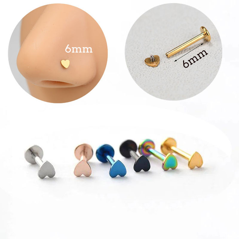 16G Piercing Titanium Steel In - Body Jewelry Internally Threaded recension och pris