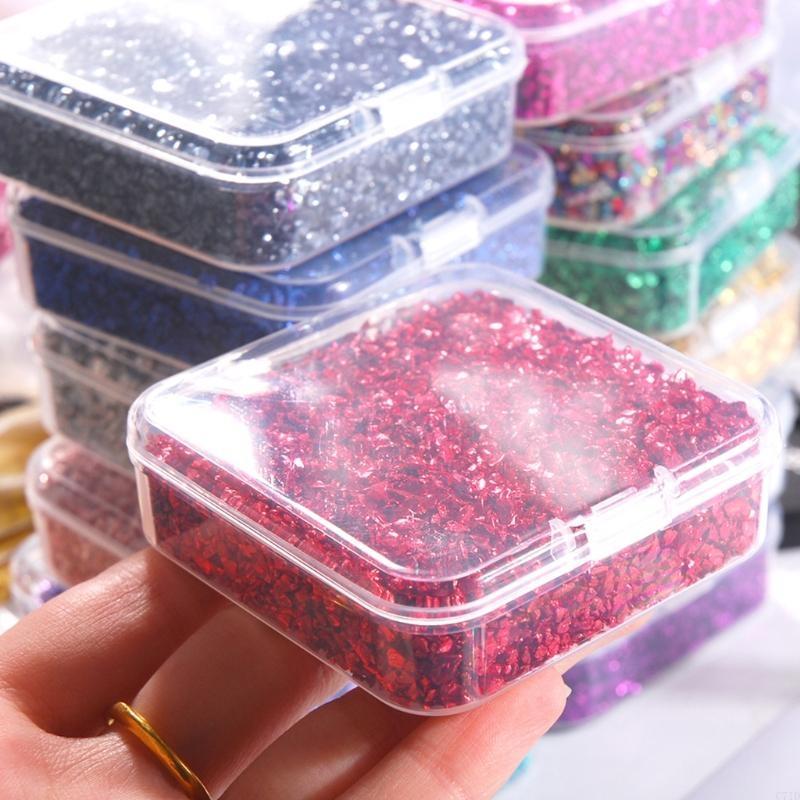 Crushed Glass Glitter Resin 80 - Body Jewelry Jewelry Box recension och pris