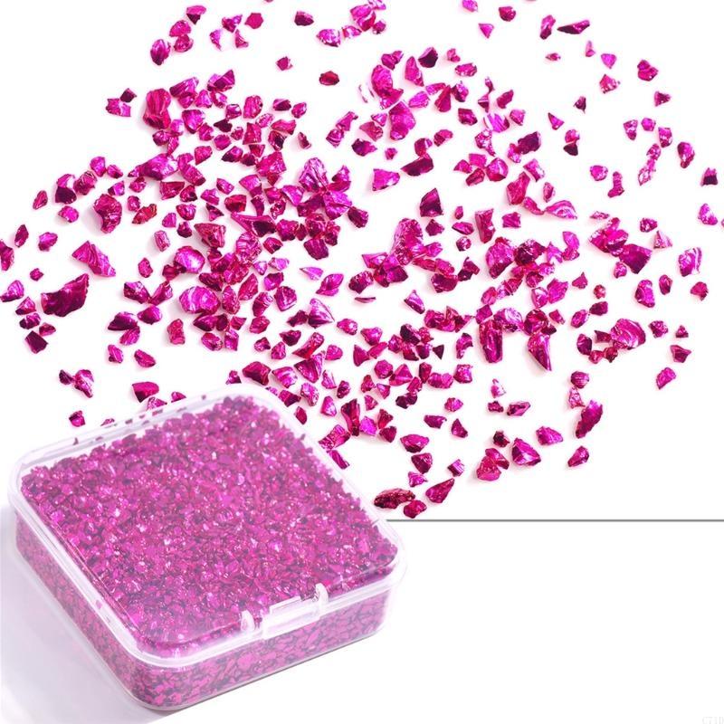 Crushed Glass Glitter Resin 80 - Body Jewelry Jewelry Box recension och pris