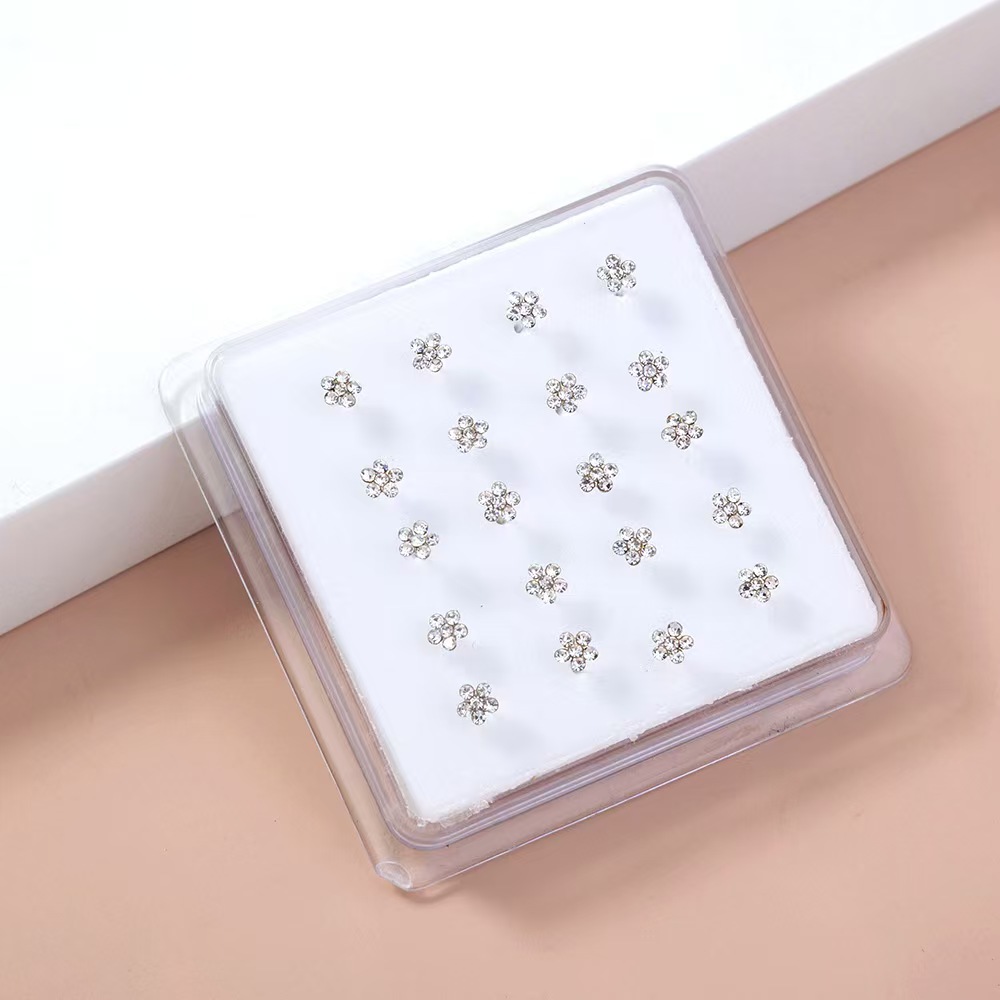 20Pcs/Box Body Nose Piercing J - Body Jewelry Jewelry Box recension och pris