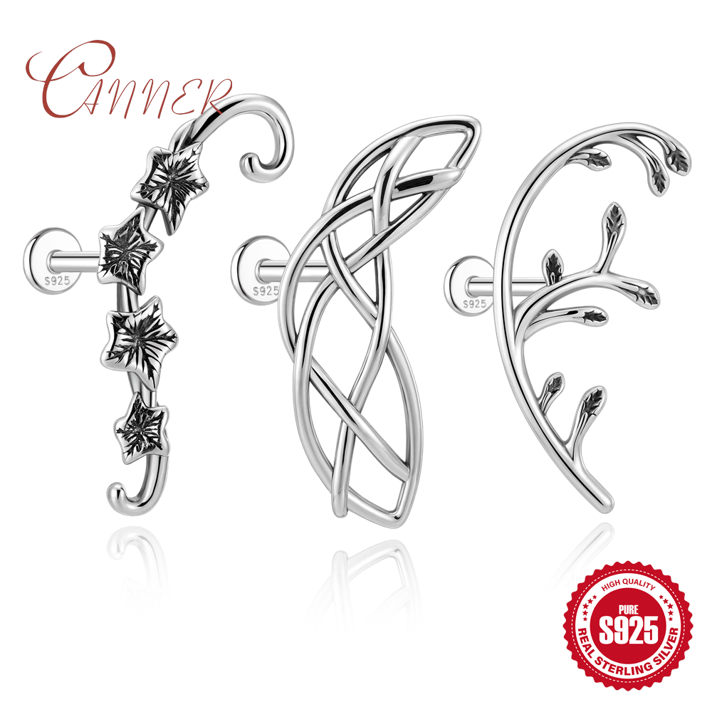 CANNER 925 Sterling Silver Got - Body Jewelry Flat Back recension och pris
