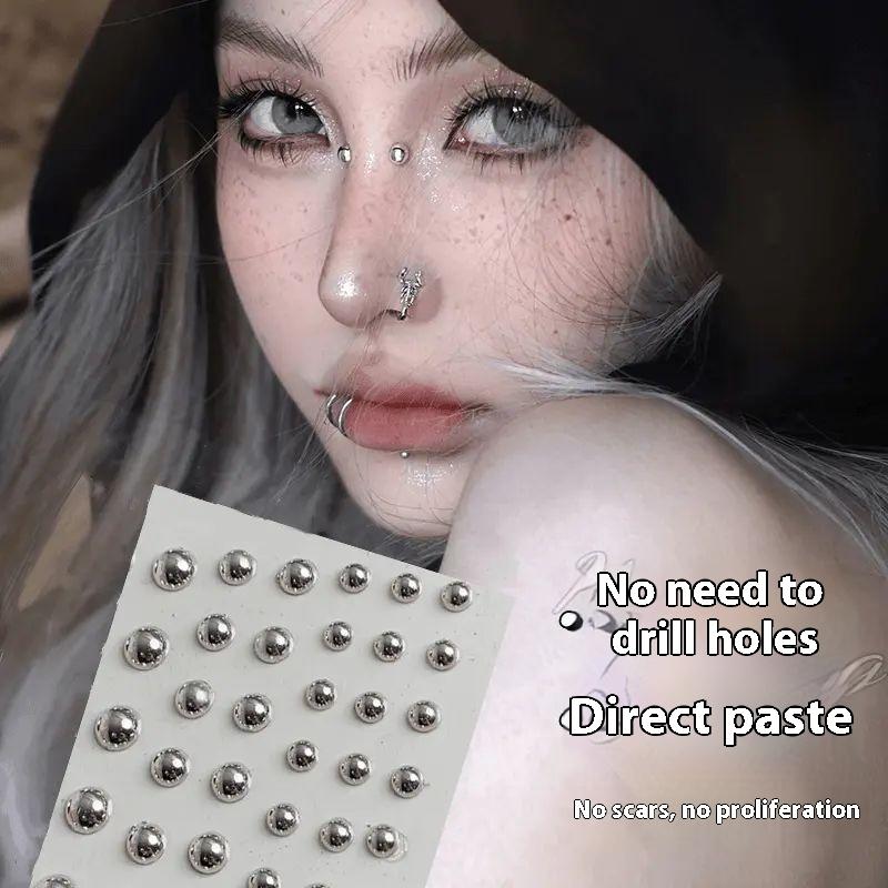 321pcs Non Piercing Lip Studs  - Body Jewelry Nose Studs recension och pris