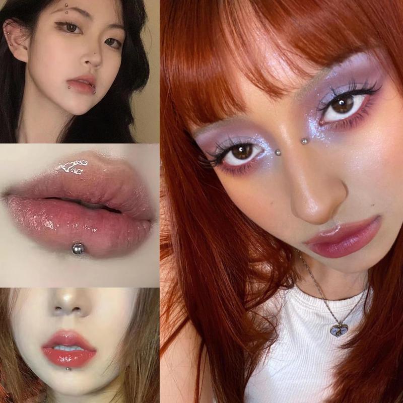 321pcs Non Piercing Lip Studs  - Body Jewelry Nose Studs recension och pris