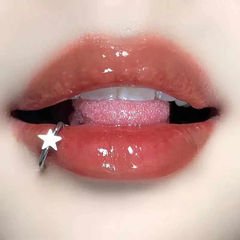Stainless Steel Lip Ring Hinge - Body Jewelry Vertical Labret recension och pris
