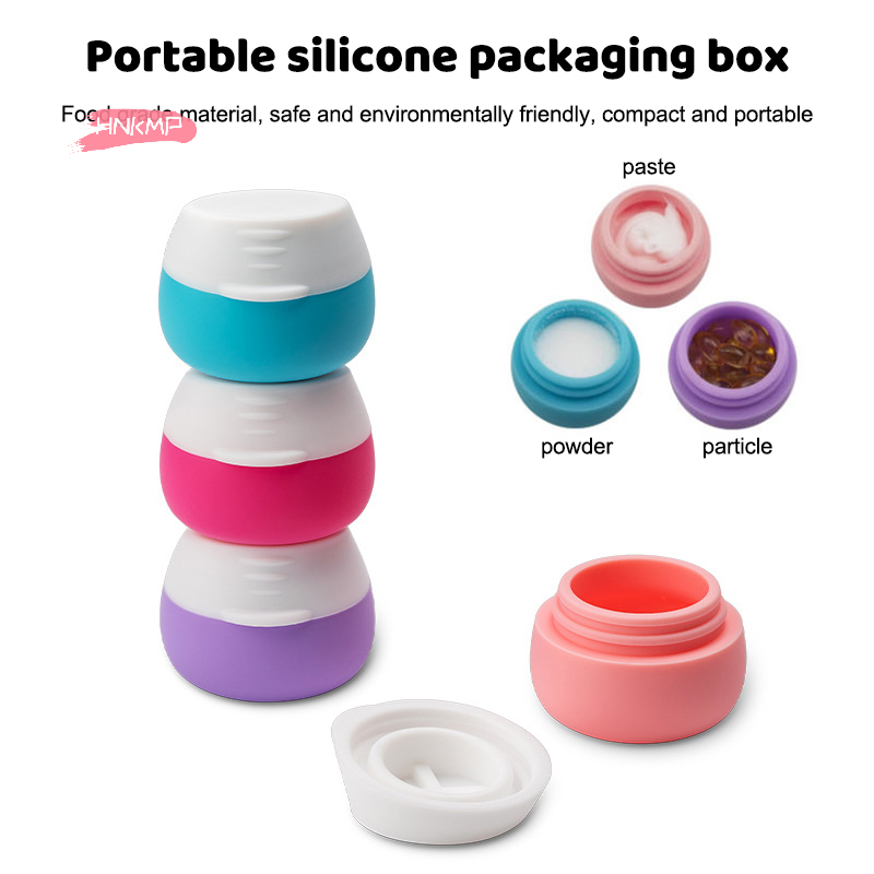 1Pc 20ml Portable Silicone Tra - Body Jewelry Jewelry Box recension och pris