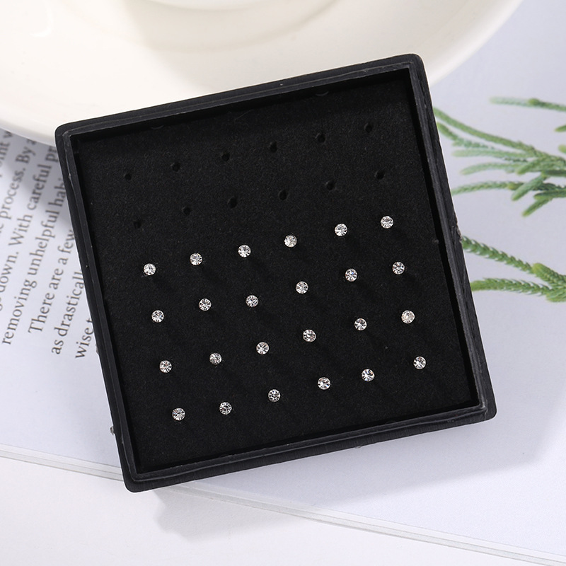 24pcs/box Crystal Nose Ring St - Body Jewelry Jewelry Box recension och pris