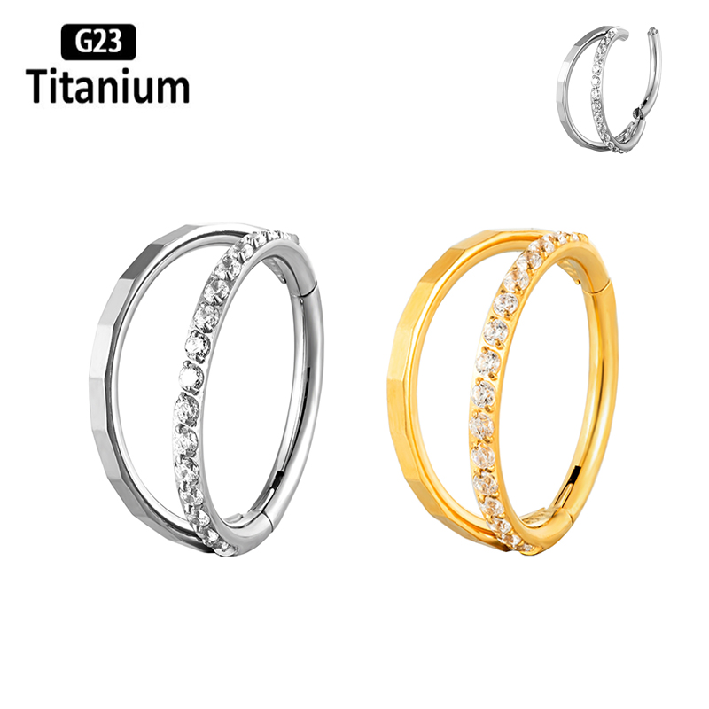 ASTM F136 Titanium Nose Rings  - Body Jewelry Nose Studs recension och pris