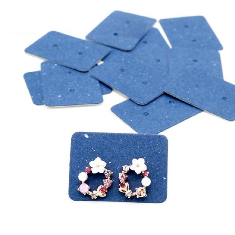 3.5*2.5cm 100Pcs/lot Kraft Pap - Body Jewelry Display recension och pris