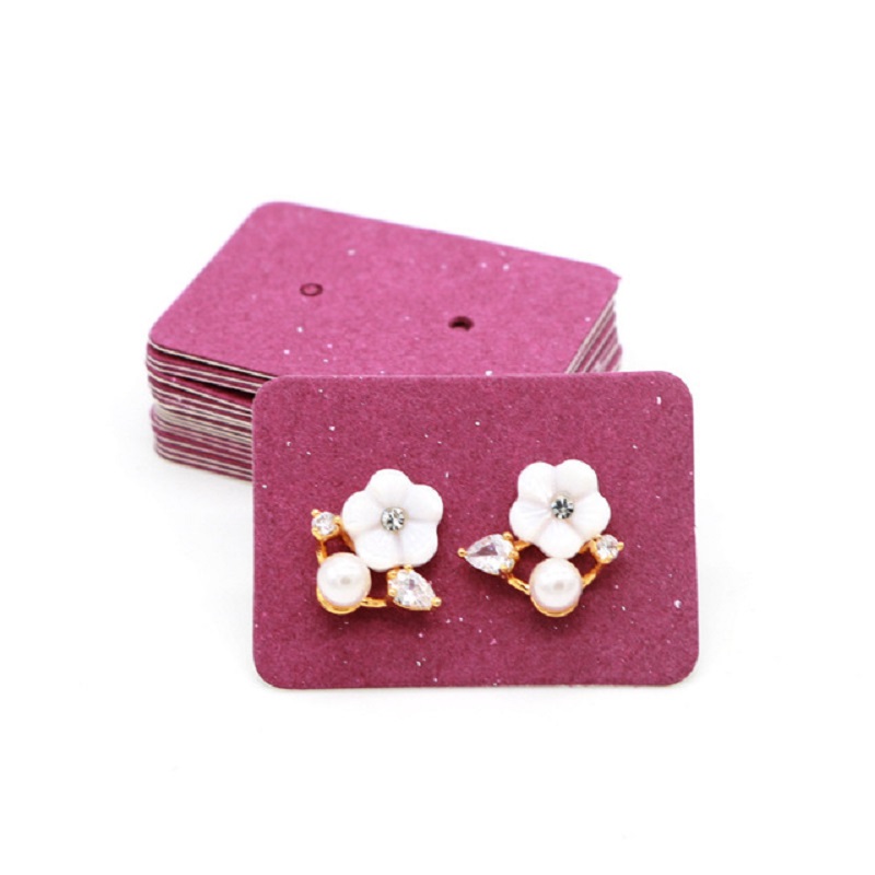 3.5*2.5cm 100Pcs/lot Kraft Pap - Body Jewelry Display recension och pris