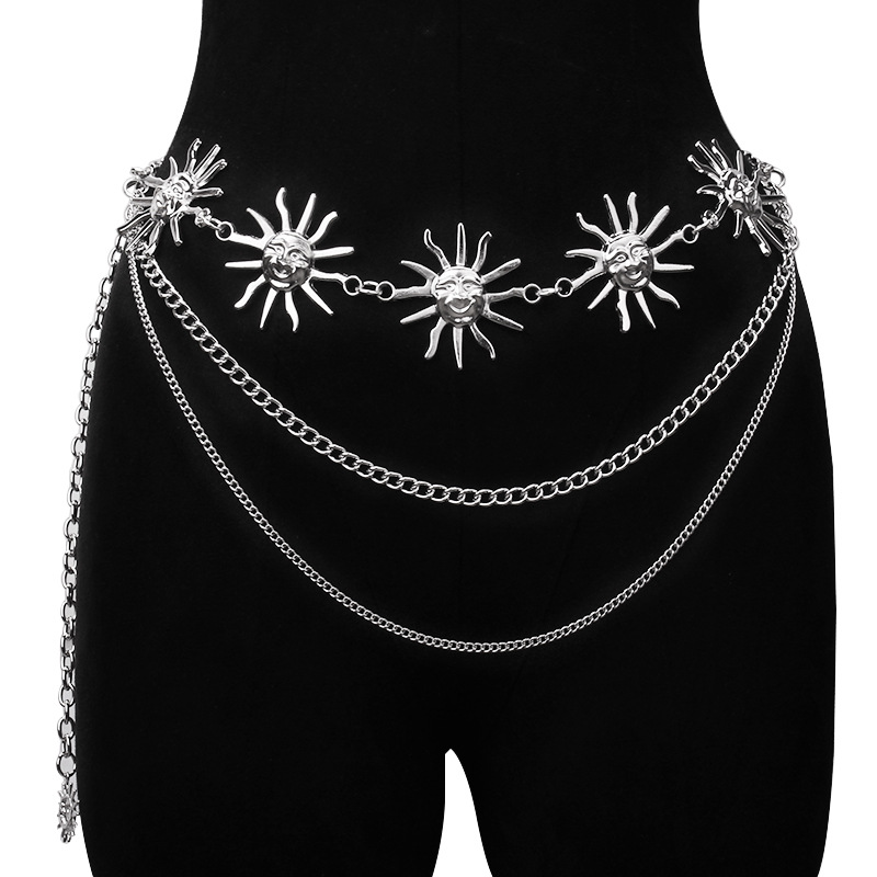 Chunky Multilayer Punk Gothic  - Body Jewelry For Sale recension och pris