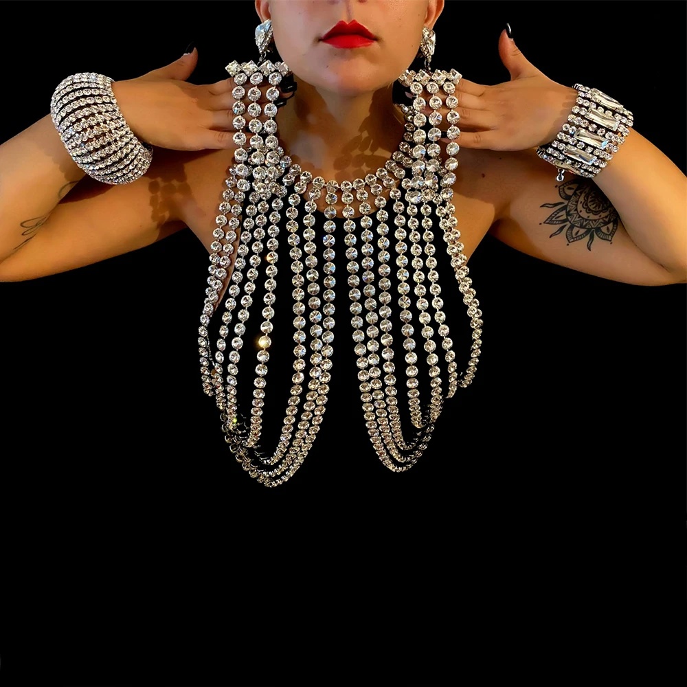 Fashion Sexy Women's Body Jewe - Body Jewelry Diamond recension och pris
