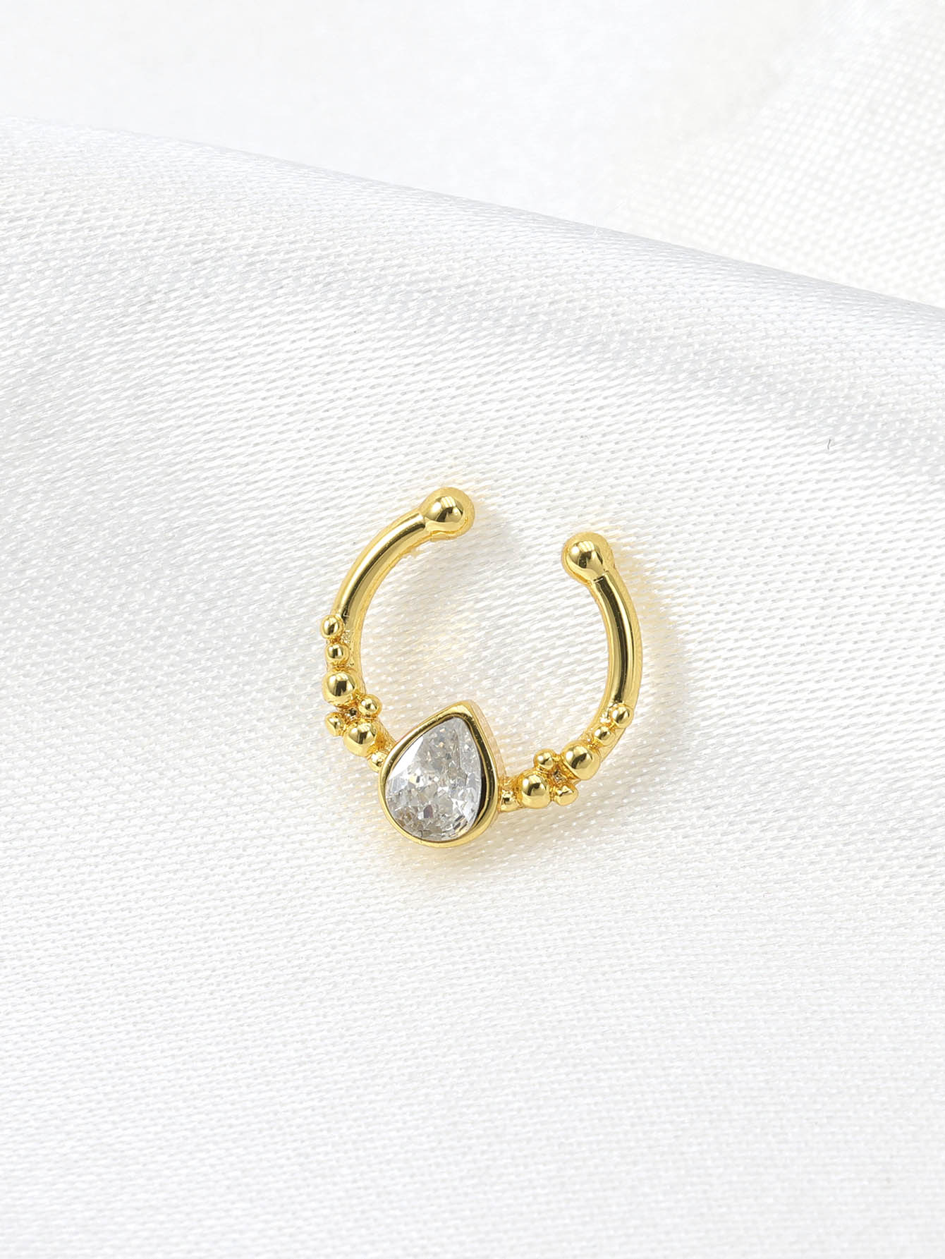 Stainless Steel Horseshoe Wate - Body Jewelry Nose Studs recension och pris