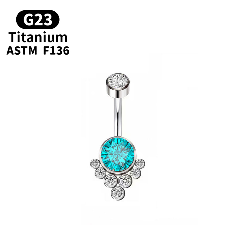 G23 Titanium Piercing Titanium - Body Jewelry Implant Grade Titanium recension och pris