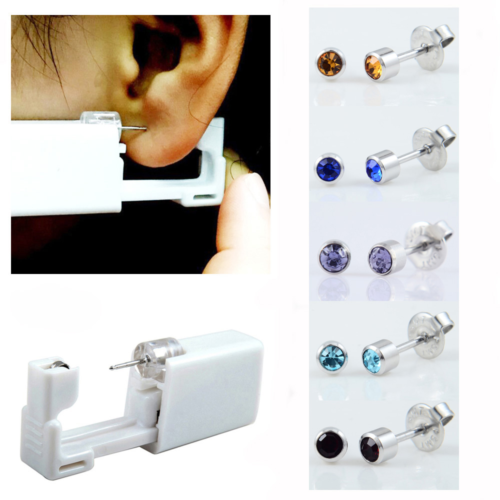 24pcs/Box No Pain Ear Piercing - Body Jewelry Jewelry Box recension och pris