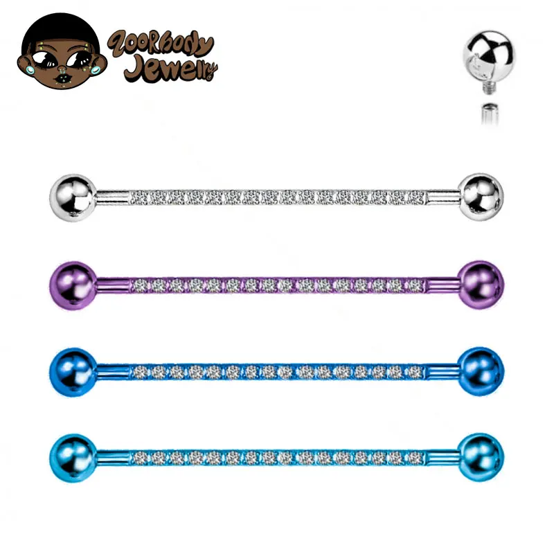 F136 Implant Grade Titanium 14 - Body Jewelry Implant Grade Titanium recension och pris