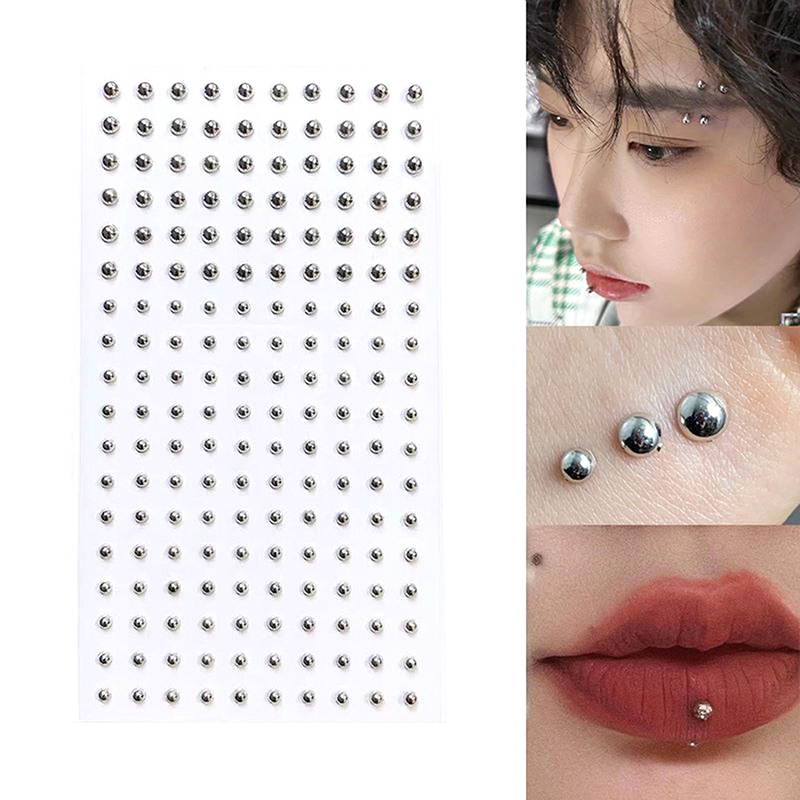 Diamond Sticker Fake Nose Stud - Body Jewelry Nose Studs recension och pris