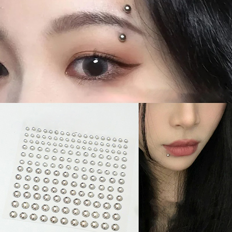 Diamond Sticker Fake Nose Stud - Body Jewelry Nose Studs recension och pris