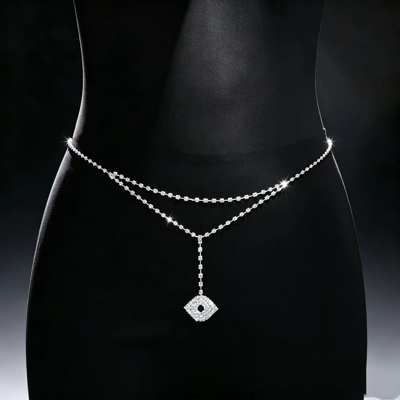 European and American Fashion  - Body Jewelry Diamond recension och pris