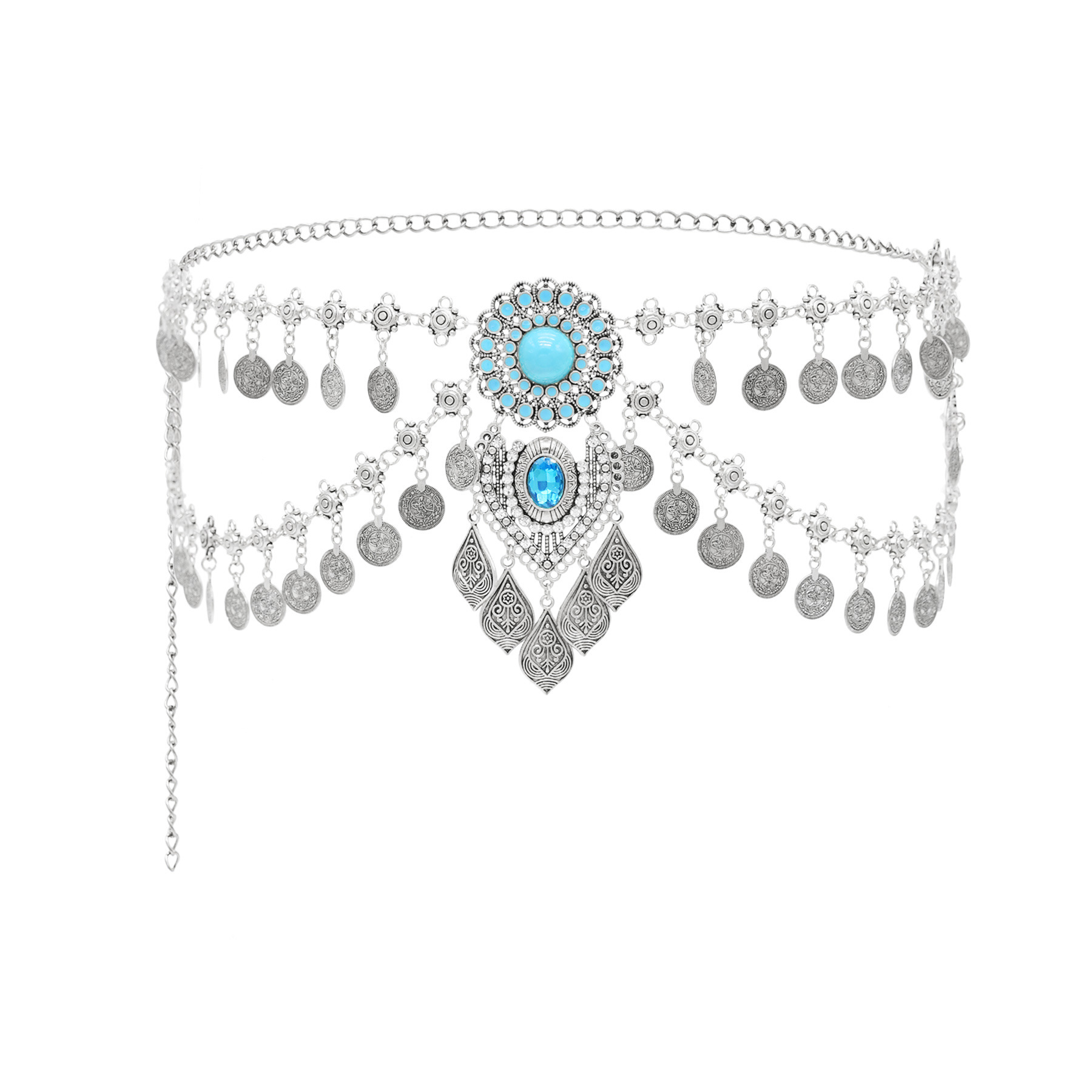 New Bohemian Coin Tassels Faux - Body Jewelry For Sale recension och pris