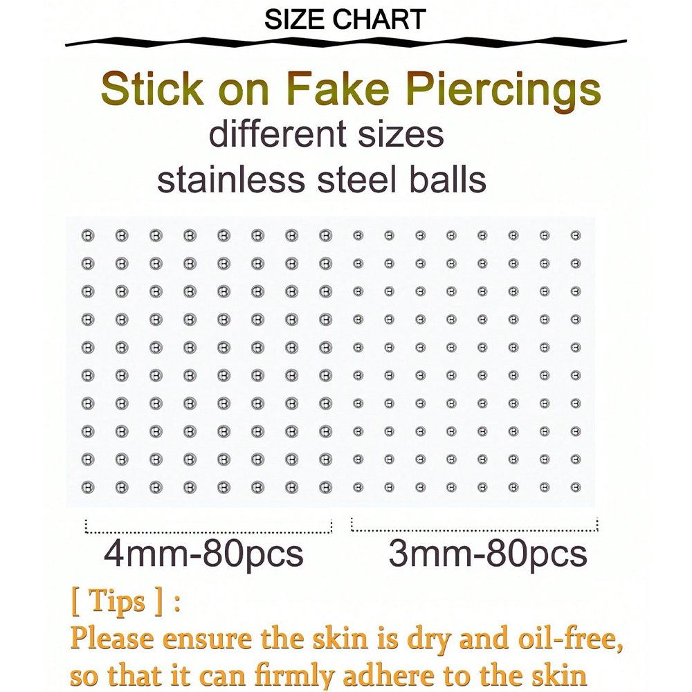 Fake Piercings Fake Nose Ring  - Body Jewelry Nose Studs recension och pris