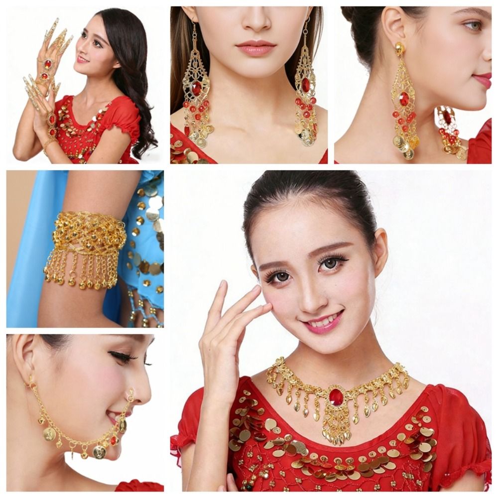 Bohemian Style Sequins Head Ch - Body Jewelry Diamond recension och pris