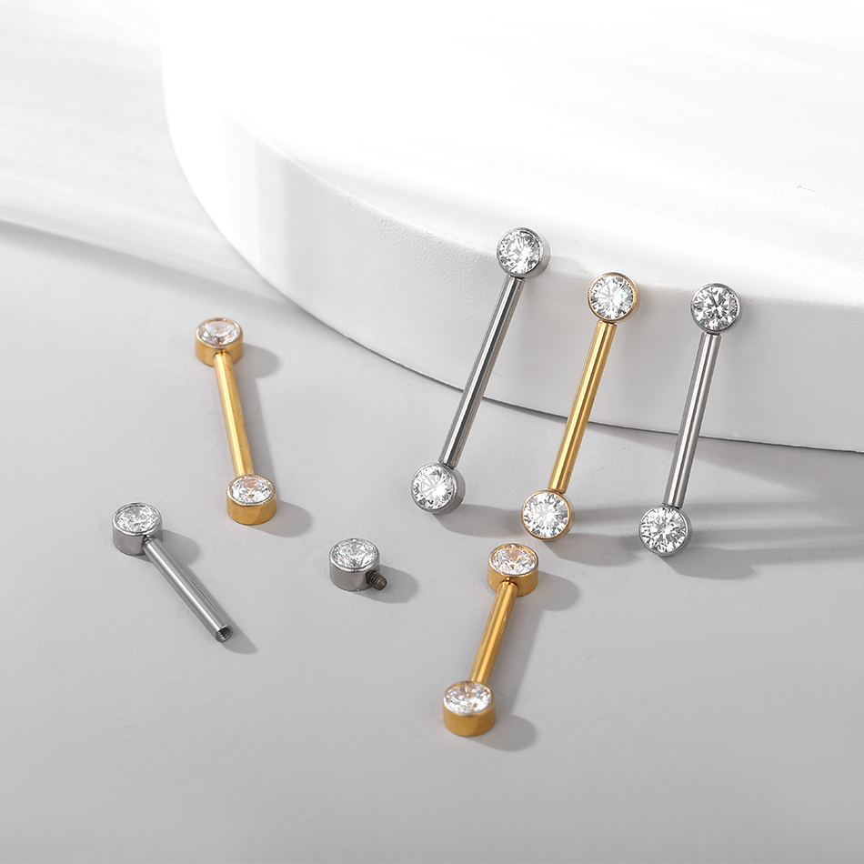 1/5Pcs Implant Grade Titanium  - Body Jewelry Implant Grade Titanium recension och pris