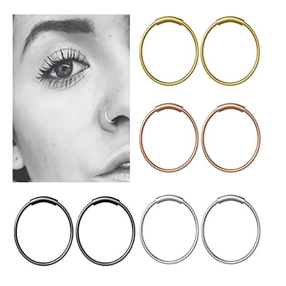 3pcs/lot 316L Surgical Steel S - Body Jewelry Nose Studs recension och pris