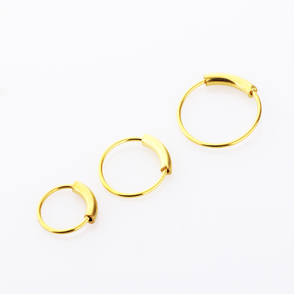3pcs/lot 316L Surgical Steel S - Body Jewelry Nose Studs recension och pris