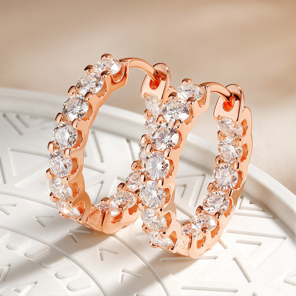 OEVAS 100% 925 Sterling Silver - Body Jewelry Diamond recension och pris