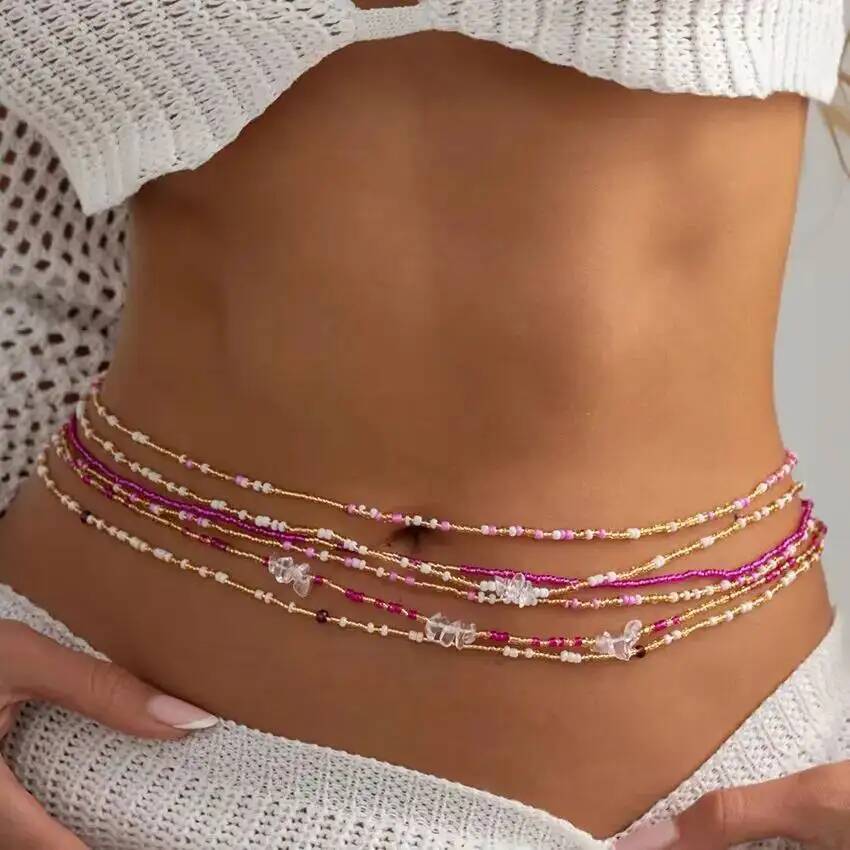 SHIXIN 6Pcs/Set Boho Colorful  - Body Jewelry For Sale recension och pris